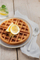 Aparat për waffle Fritel WA2224, pllaka jo ngjitëse, i vogël e kompakt, i bardhë