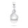 Set vathë dhe varëse Brilio Silver SET276W