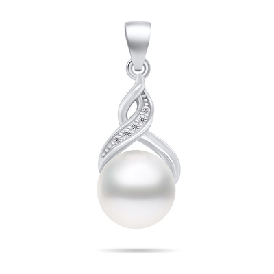 Set vathë dhe varëse Brilio Silver SET276W