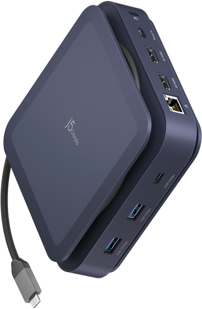 Dok USB C j5create JCD3196, dy dalje HDMI 4K, Power Delivery 3.1, i zi