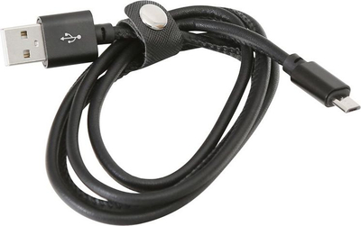 Kabllo USB Platinet USB A -> MicroUSB, 1m, e zezë