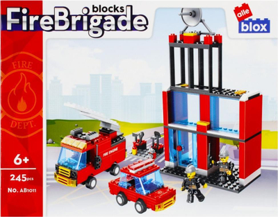 Blloqe ndërtimi për fëmijë Alleblox, 245 copë
