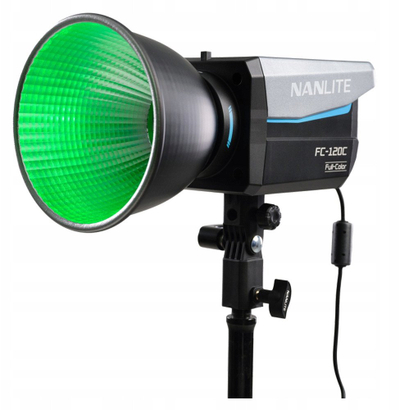 Lampë studio Nanlite FC-120C, LED Full Color, RGBW, e zezë
