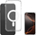 Mbrojtëse telefoni 4smarts Hybrid Case Ibiza për iPhone SE gjenerata e 4‑t, transparente, me MagSafe