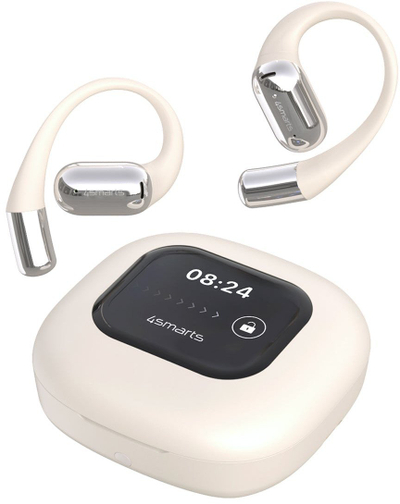 Kufje wireless 4smarts SkyBuds AI, open ear, Bluetooth, të zeza