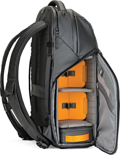 Çantë shpine Lowepro FreeLine BP 350 AW për aparat fotografik dhe laptop 15\", e zezë