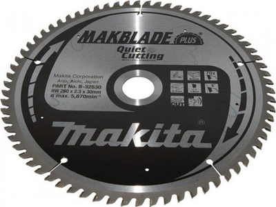 Disk sharrë Makita Makblade 260mm, 30mm, 70 dhëmbë
