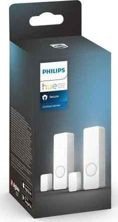 Senzor kontakti Philips Hue Secure, set 2 copë, i bardhë