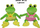 Lodër pelushi Sun Day Kermit, 28cm, me zë, jeshile