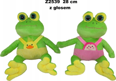 Lodër pelushi Sun Day Kermit, 28cm, me zë, jeshile