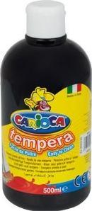 Bojë tempera Carioca, 500 ml, e zezë
