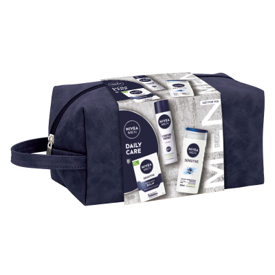 Set për meshkuj Nivea Daily Care Balsam Pas Rroje, 100 ml & Deodorant, 150 ml & Xhel Dushi, 250 ml