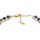 Byzylyk për burra Fossil JF04540710, 20 cm, blu/artë
