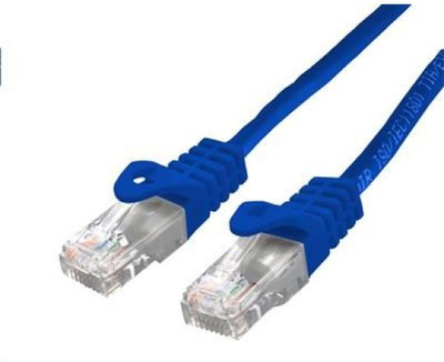 Kabllo rrjeti C-TECH CB-PP6-1B, Patchcord Cat6 UTP, 1m, blu