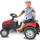 Traktor me pedale për kalamaj JAMARA Strong Bull, me borie, sedilje që rregullohet, i kuq