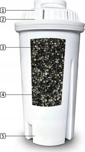 Filter zëvendësues për dispenzor uji CASO HW660, set me 3 copë, i bardhë