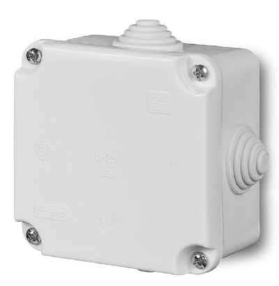 Kuti lidhëse Elektro-Plast EP-LUX PK-0, IP55, 5 x 2.5mm², gri