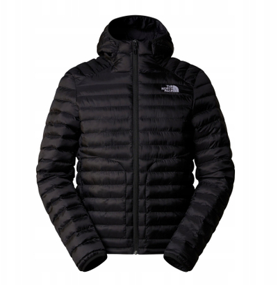 Xhaketë The North Face Huila me shtresë të trashë, me kapuç, me izolim sintetik, e zezë