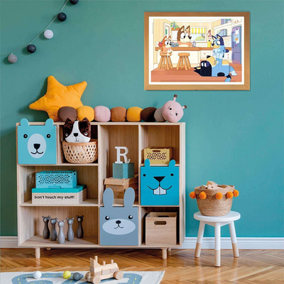 Puzzle Clementoni Bluey Supercolor 27169, 104 pjesë, 48.5x33.5 cm, shumëngjyrësh