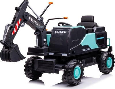 Eskavator elektrik për fëmijë Volvo DK, me telekomandë, me drita LED, blu