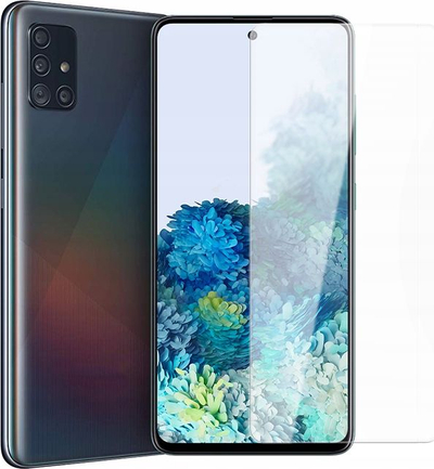 Xham mbrojtës Tempered Glass për Samsung Galaxy A72 5G edhe A72 4G, set 10 copa, transparent