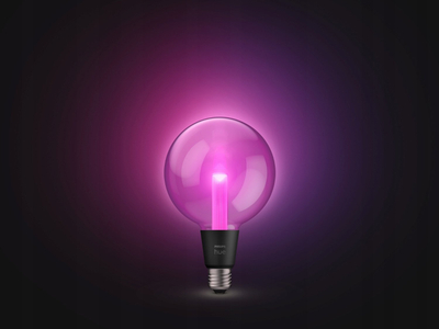 Llambë Philips Hue Lightguide Glob i Madh E27, 6.8W, RGBW, e tejdukshme
