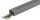 Kanaletë elektrike Hager BA7A25040, 25x40mm, 2m, gri