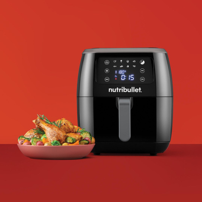 Fritezë ajri Nutribullet, 7L, 1800W, e zezë