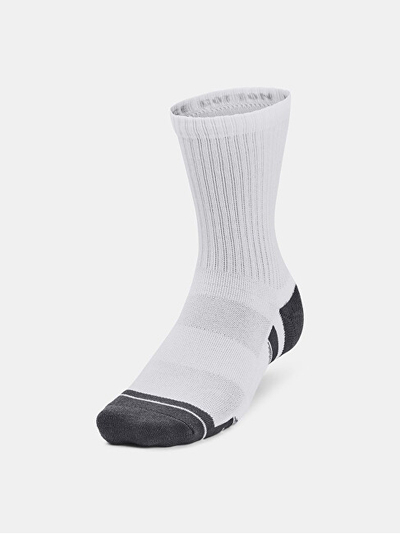 Çorape Under Armour, 3 palë, të bardha