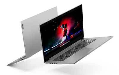 Laptop Lenovo IdeaPad 3, 17.3", Intel Core i3, 8GB RAM, 512GB SSD, Intel UHD Graphics, gri / platin