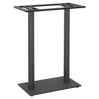Bazë për tavolinë bar me 2 këmbë 80x40x108Hcm (HM480.20), gri