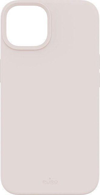Mbulesë telefoni Puro ICON për iPhone 14 Plus, silikon, rozë e çelët