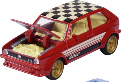 Set makinash lodër Majorette Volkswagen The Originals Deluxe, shkallë 1/64, 6 copë, shumëngjyrëshe