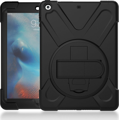 Kapak tablet eSTUFF iPad Air, për iPad Air 2013, me pozicion qëndrimi, ngjyrë e zezë