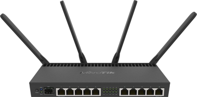 Ruter MikroTik hAP ac, 10 porta Gigabit, WiFi AC, i zi