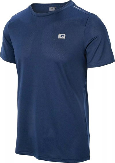 Bluzë sportive IQ Toros M, material sintetik, me reflektues, blu