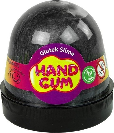 Lodër slime Clovin Glutek Slime Mr.Boo Hand Gum, 120g, e zezë