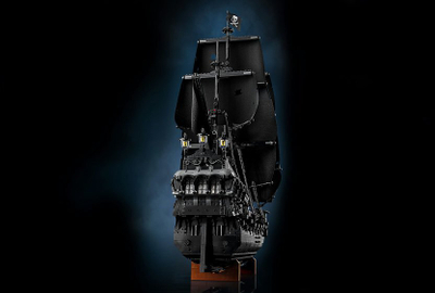 Set ndërtimi Pirate Ship Captain Jack Sparrow, model dekorativ, për të rritur, shumëngjyrësh