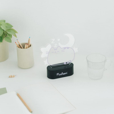 Декоративна ламба Pusheen Dreams LED, со USB и батерии, повеќебојна