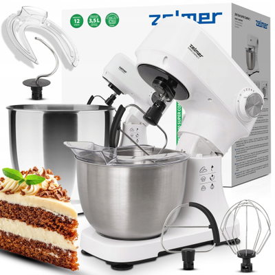 Makinë kuzhine Zelmer ZKR1340, 750W, enë 3.5L, e bardhë