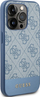Çakmak telefoni Guess 4G Bottom Stripe, për iPhone 15 Pro Max, e përshtatshme me karikim wireless, blu