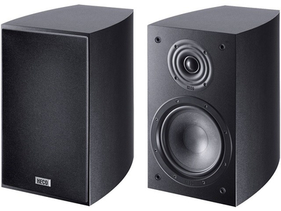 Altoparlantë rafti Heco Victa Elite 202, Hi-Fi, set 2 copë, të zinj