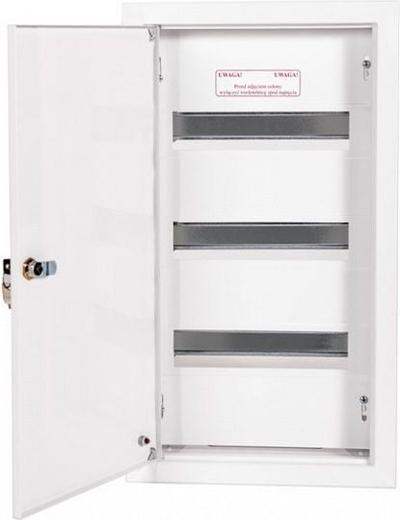 Kuti shpërndarëse modulare Alfako A-RW3, 3x12 module, IP40, e bardhë