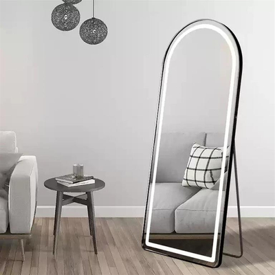 Pasqyre 80x180cm , me led , e zezë dhe e kremtë . UNIMIKS