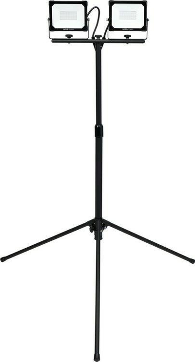 Reflektor me tripod Yato SMD LED, 2x30W, 5700 lm, i verdhë