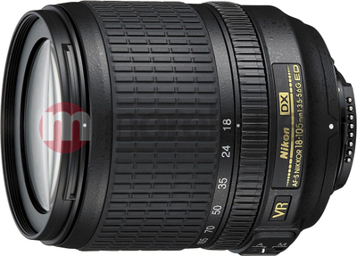 Објектив Никон AF-S DX НИКОР 18-105mm f/3.5-5.6G ED VR, стандарден зум, црн