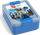 Kuti dreke LEGO City Lunch Box, me ndarës të lëvizshëm, plastike, blu