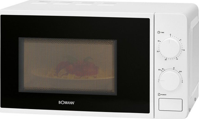 Furrë me mikrovalë Bomann MW 6014 CB, 20L, 700W, e bardhë