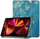 Mbulesë tablet iLike IdeaTab M10 Plus 10.6, Tri Fold, eco lëkurë Sakura, rozë