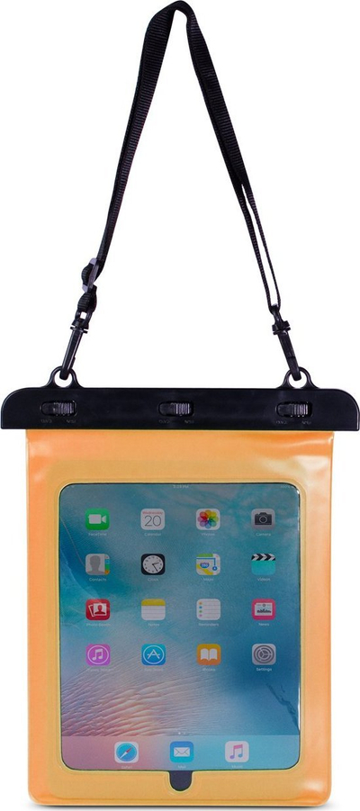 Mbulesë uji për tablet PVC, universale 10", portokalli